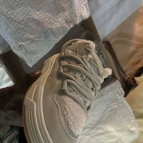Steve Madden Boomer Sneaker – Taupe Multi, WomNen’s US 8 (Platform Chunky Style) - Picture 5 of 5